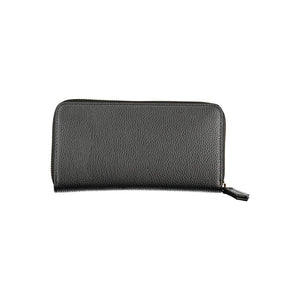 Mario Valentino Black Polyurethane Women Wallet
