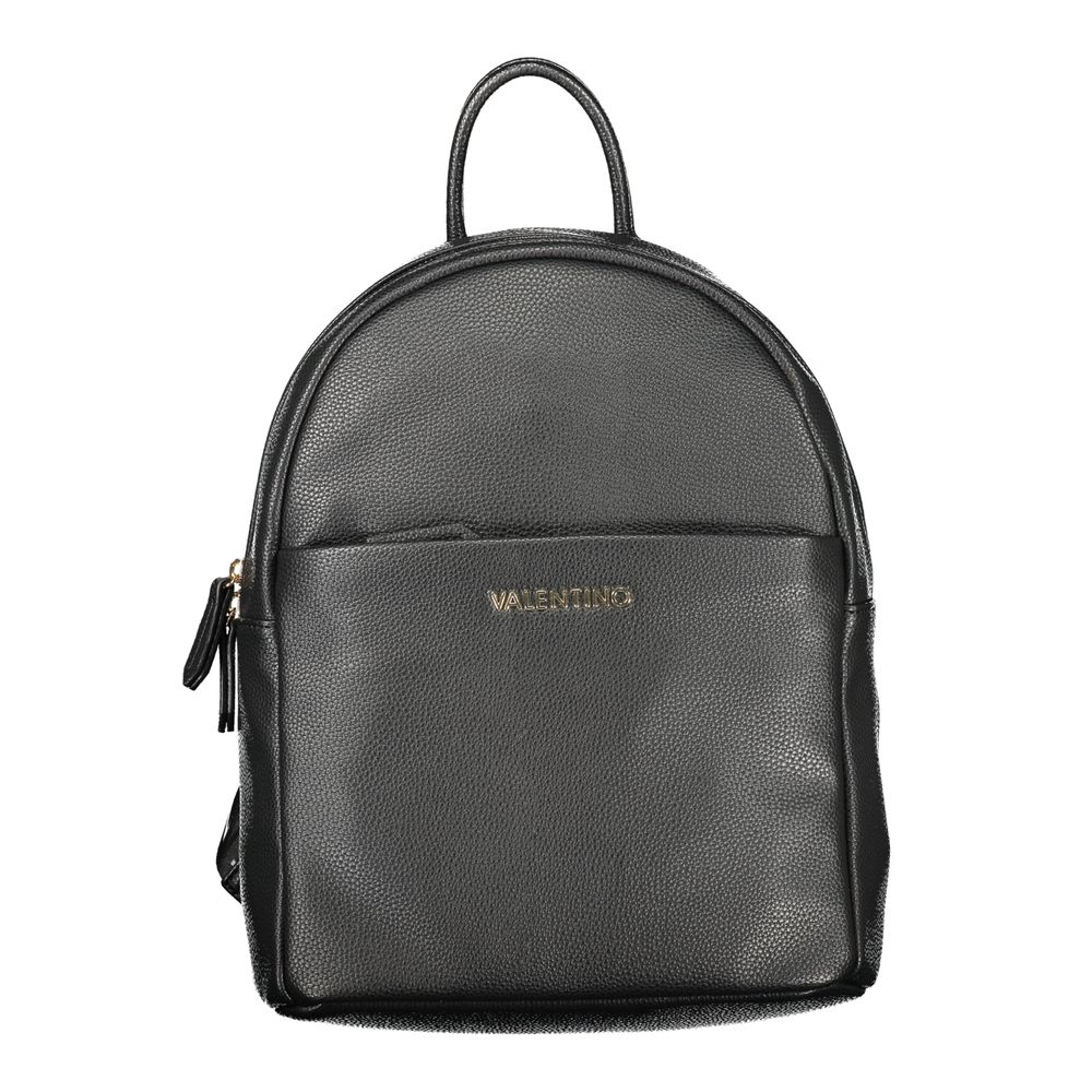 Mario Valentino Black Polyurethane Women Backpack