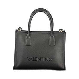 Mario Valentino Black Polyurethane Women Handbag