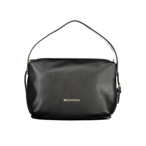 Mario Valentino Nero Polyurethane Women Shoulder Bag