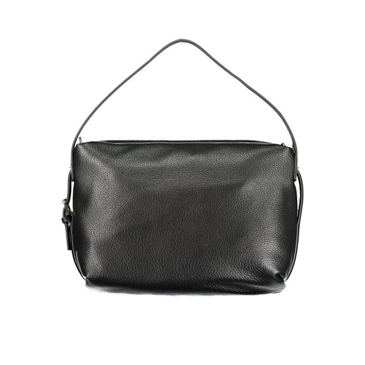 Mario Valentino Nero Polyurethane Women Shoulder Bag