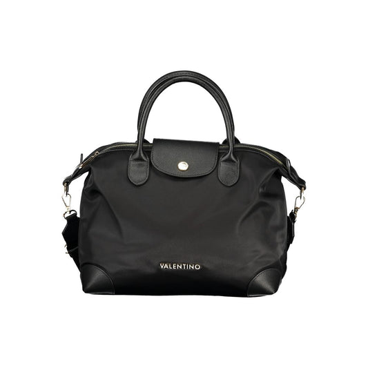Mario Valentino Black Polyester Women Handbag