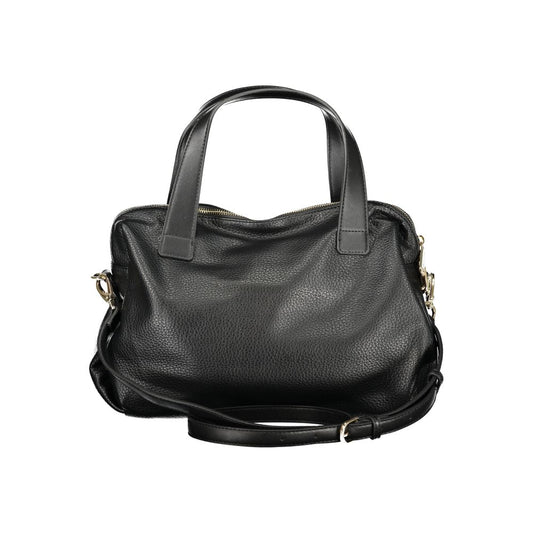 Mario Valentino Black Polyurethane Women Handbag