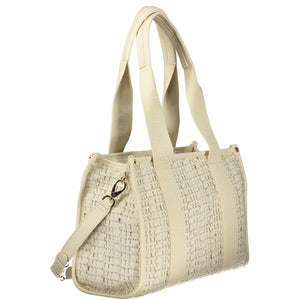 Mario Valentino Bianco Polyester Woman Handbag