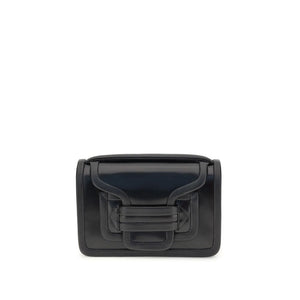 Pierre Hardy Black Calf Leather Bos Taurus Shoulder Bag