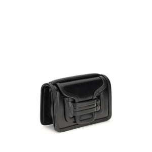 Pierre Hardy Black Calf Leather Bos Taurus Shoulder Bag