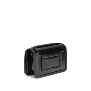 Pierre Hardy Black Calf Leather Bos Taurus Shoulder Bag