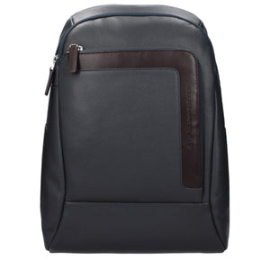 Piquadro Gray Leather Backpack