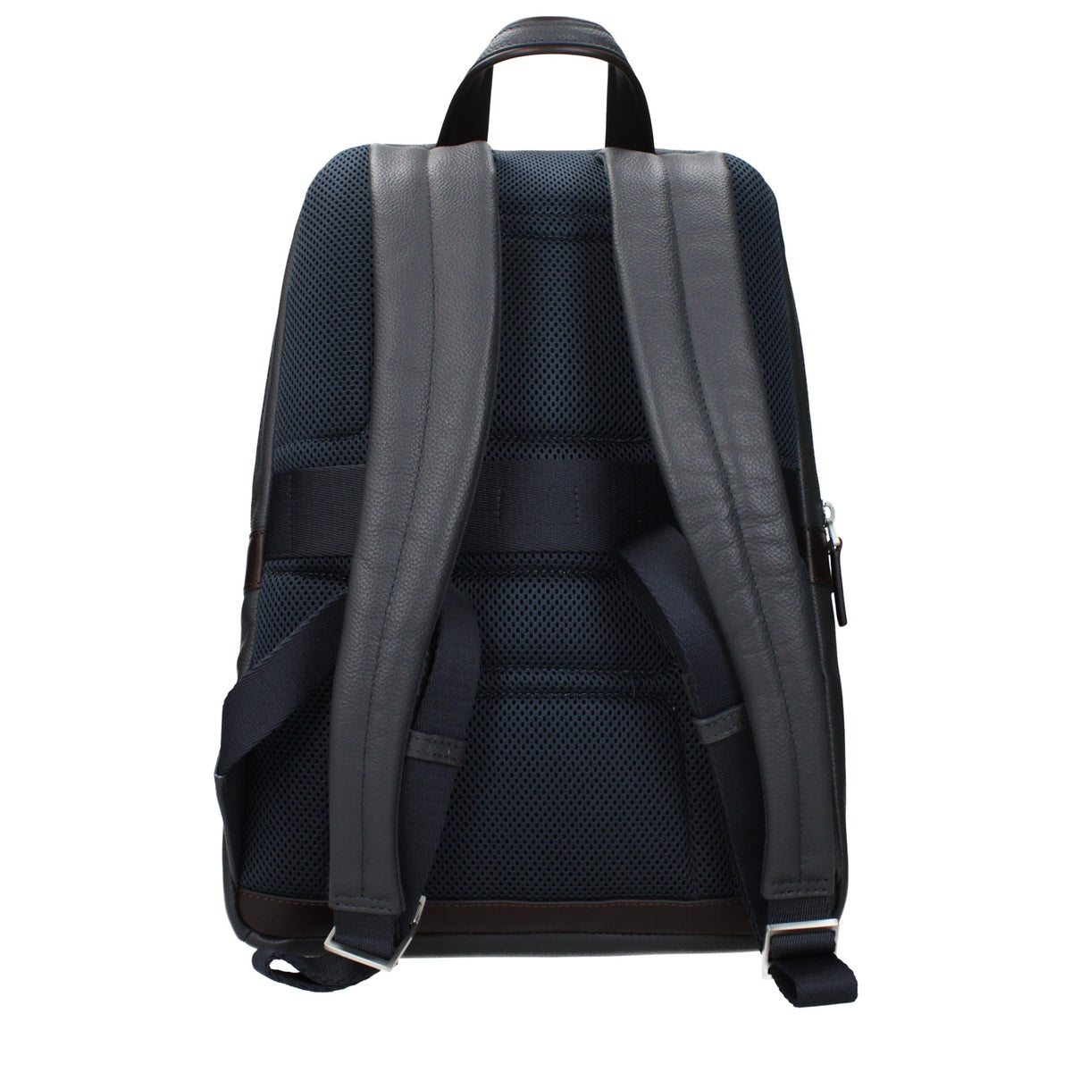 Piquadro Gray Leather Backpack