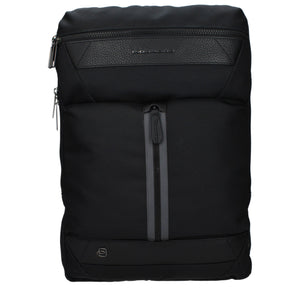 Piquadro Black Fabric Backpack