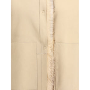 P.A.R.O.S.H. Cream Lamb Ovis Aries Aries Coat