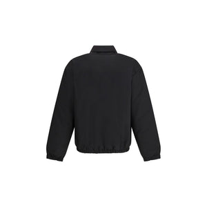 Prada Black Recycled Polyamide Full-Length Jacket