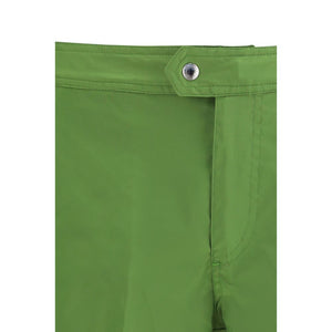 Tom Ford Green Polyester Swim Shorts