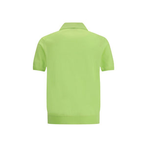 Tom Ford Green Cotton Polo Shirt