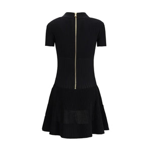 Balmain Black Viscose Casual Dress