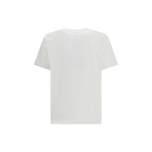 Balmain White Cotton T-Shirt