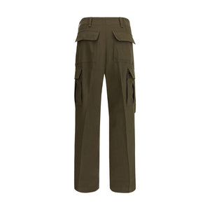 Tom Ford Green Cashmere Cargo Pants