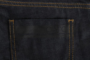 Dark Blue Cotton Classic Fit Jeans