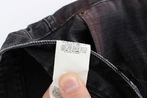 Gray Wash Regular Cotton Denim Jeans