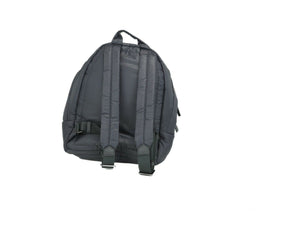 Rae Medium Quilted Nylon Fabric Backpack Bookbag (Heather Grey)