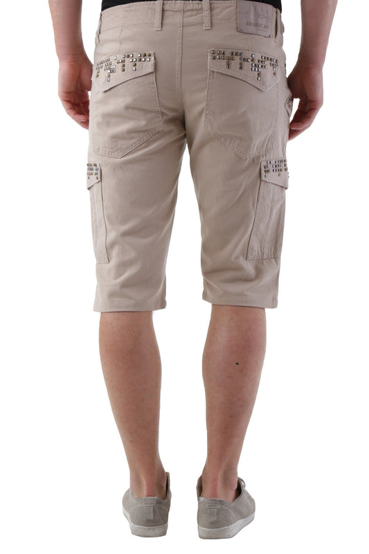 Beige Absolut Joy Men's Shorts