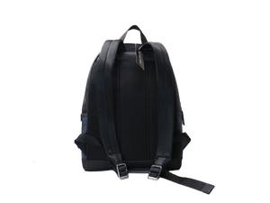 Cooper Large Signature PVC Varsity Stripe Backpack Bookbag (Admiral Multi)