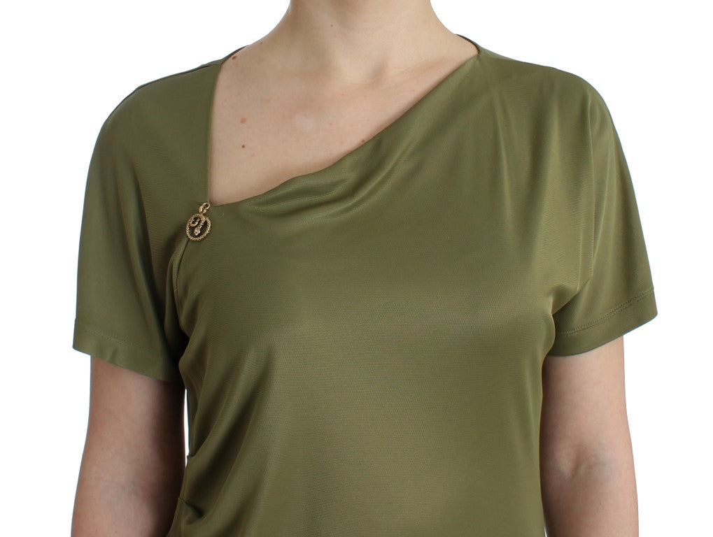 Green blouse top