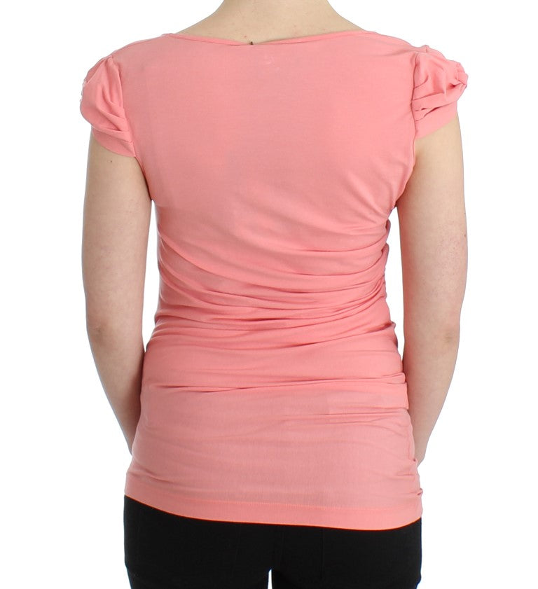 Pink cotton top