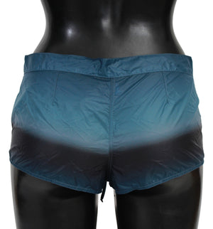 Blue Ombre Shorts Beachwear Bikini Swimsuit
