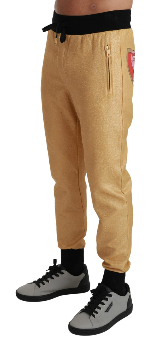 Gold Pig of the Year Trousers Pants