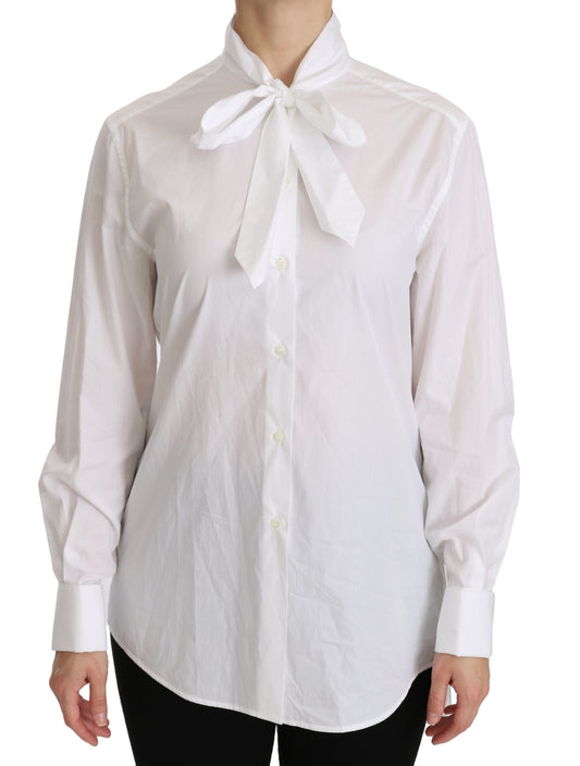 White Turtle Neck Long Sleeve Polo Shirt