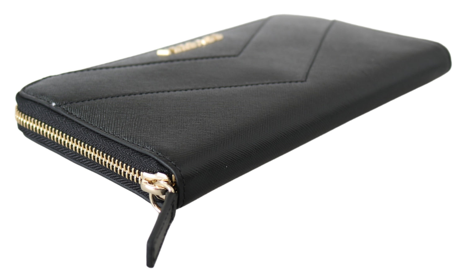 Zip Around Leather Wallet
