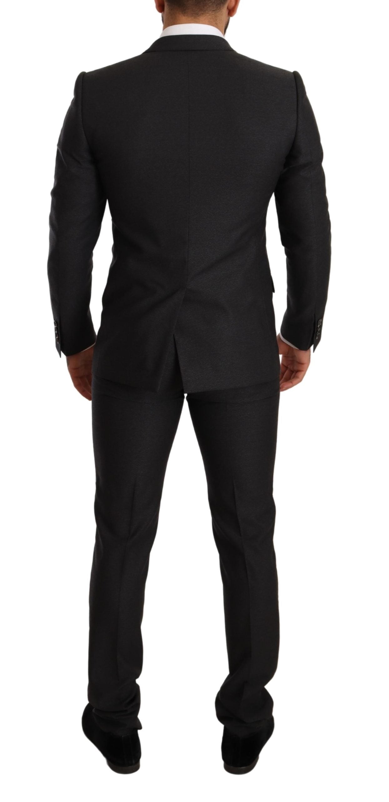 Gray Wool MARTINI Slim Fit Set Suit