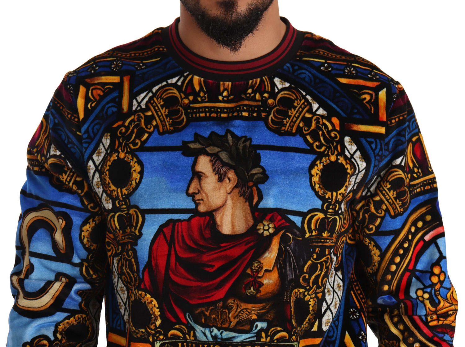Multicolor Julius Caesar Sweatshirt Sweater