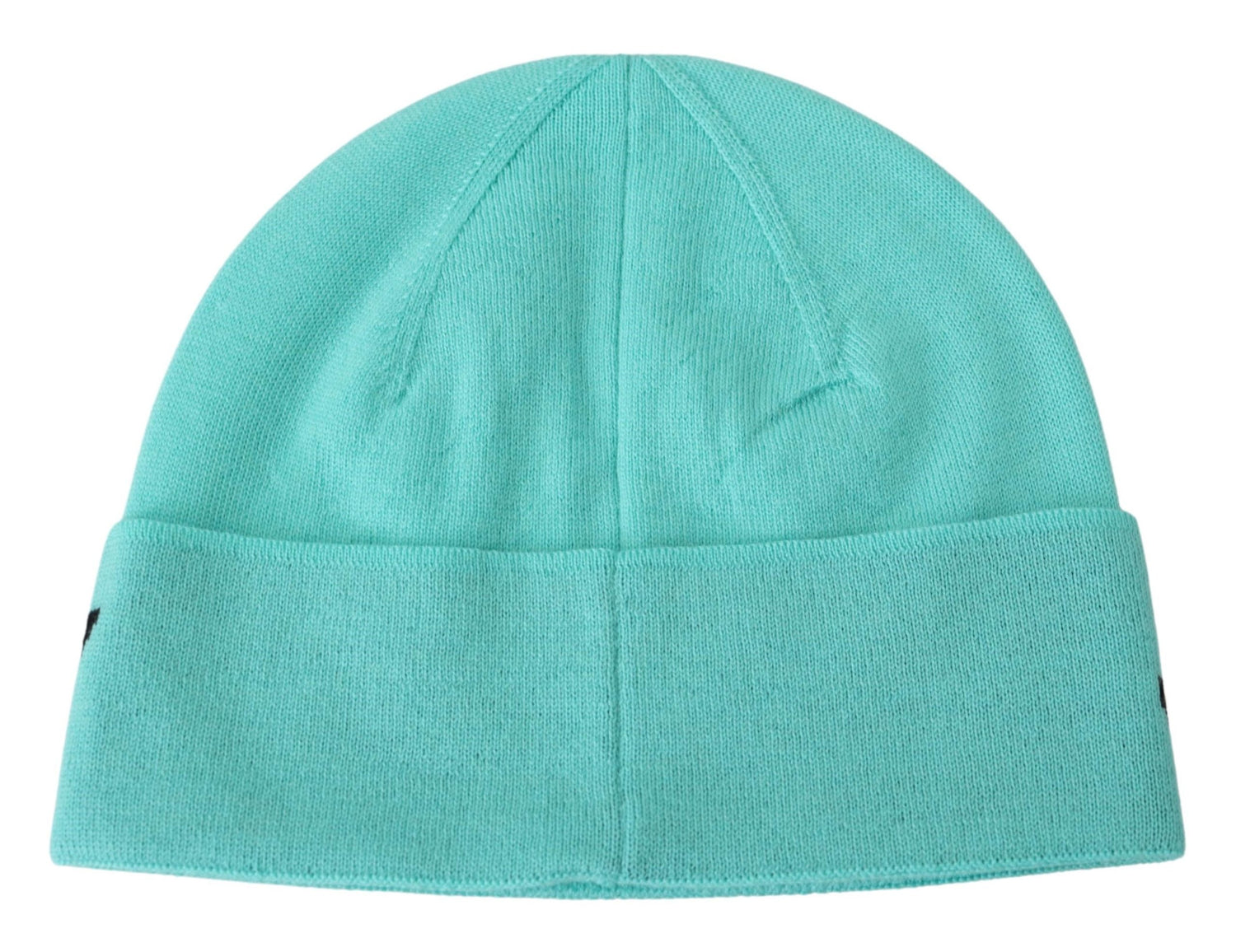 Green Wool Beanie Unisex Logo Hat