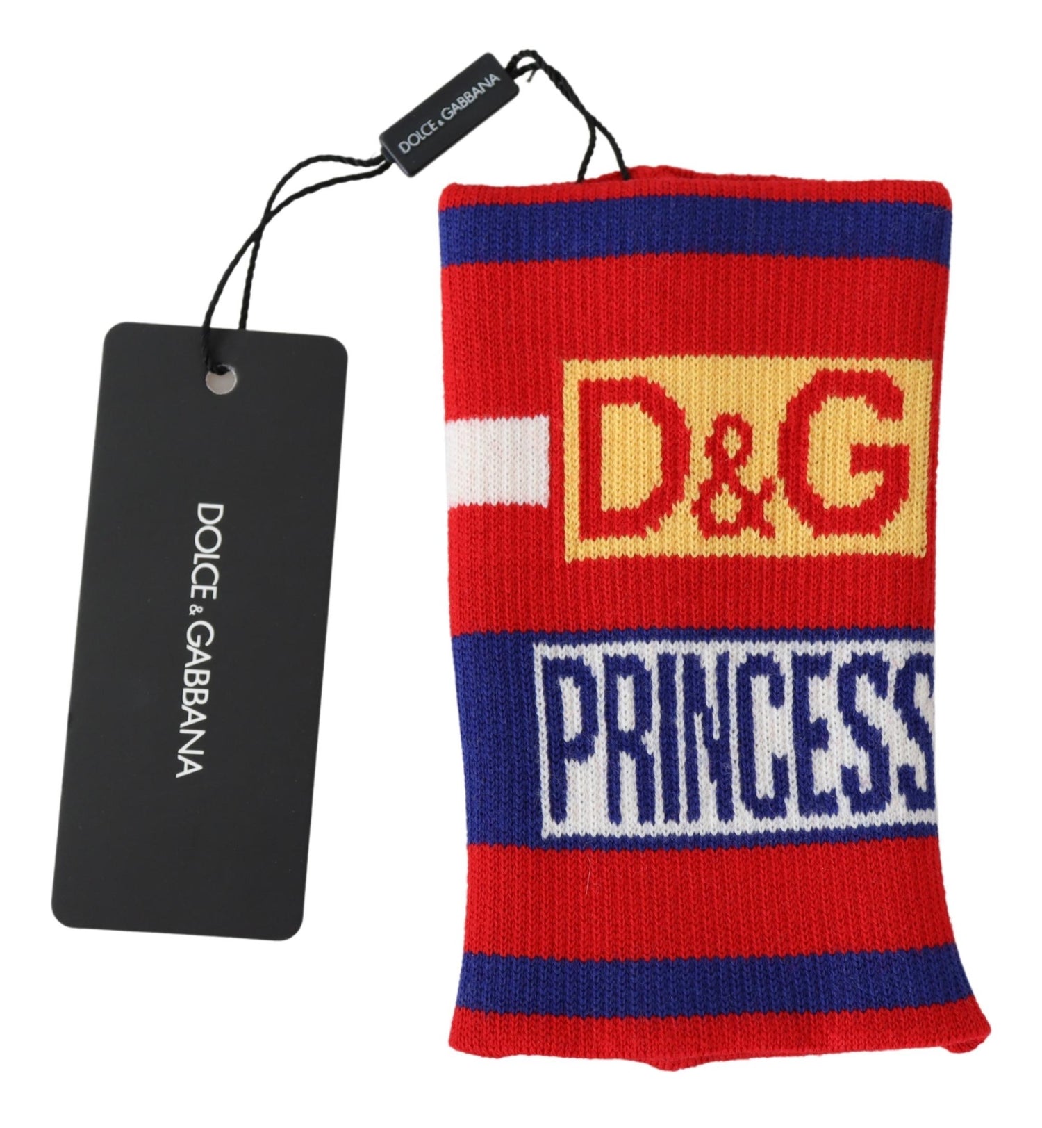 Multicolor Wool D&G Princess Wristband Wrap