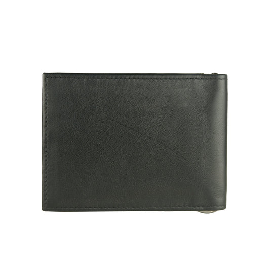 Black Calf Leather Class Wallet