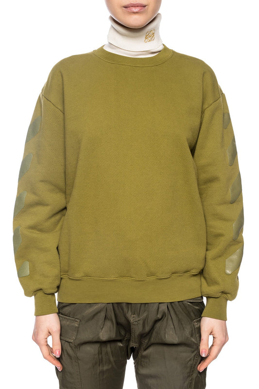 Green Cotton Sweater