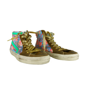 Multicolor Leather Sneakers