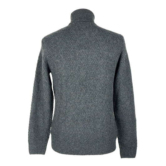 Gray Acrylic Sweater