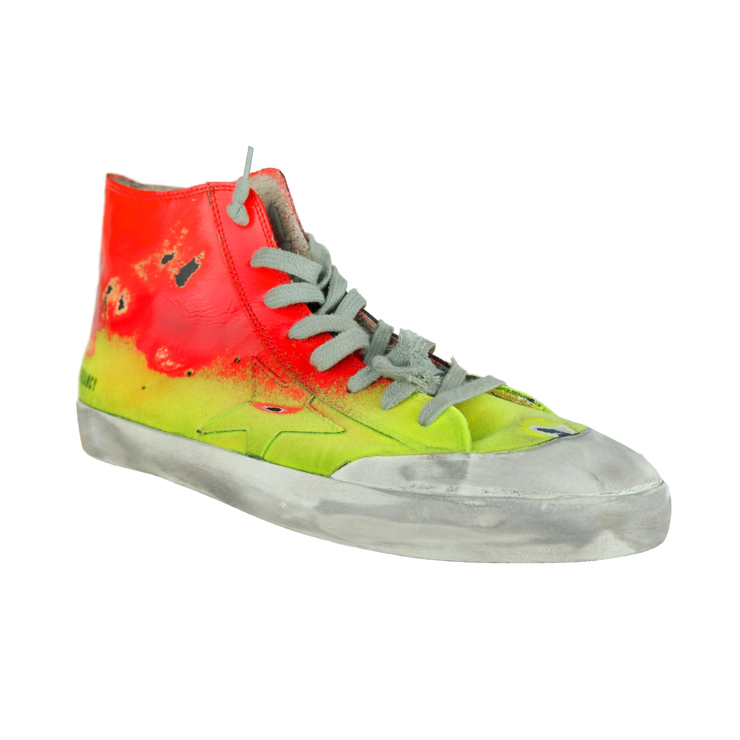 Multicolor Leather Sneakers