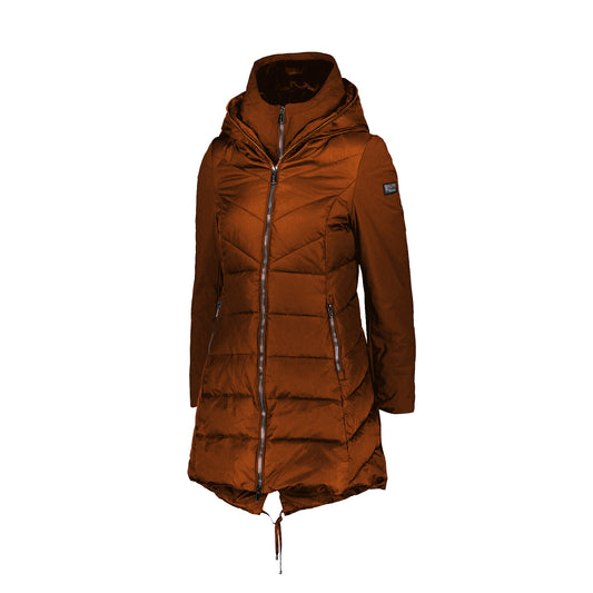 Orange Polyamide Jackets & Coat