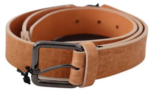 Light Brown Genuine Leather Belt