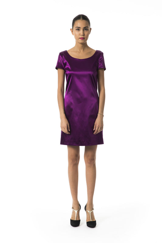 Violet Acetate Dress