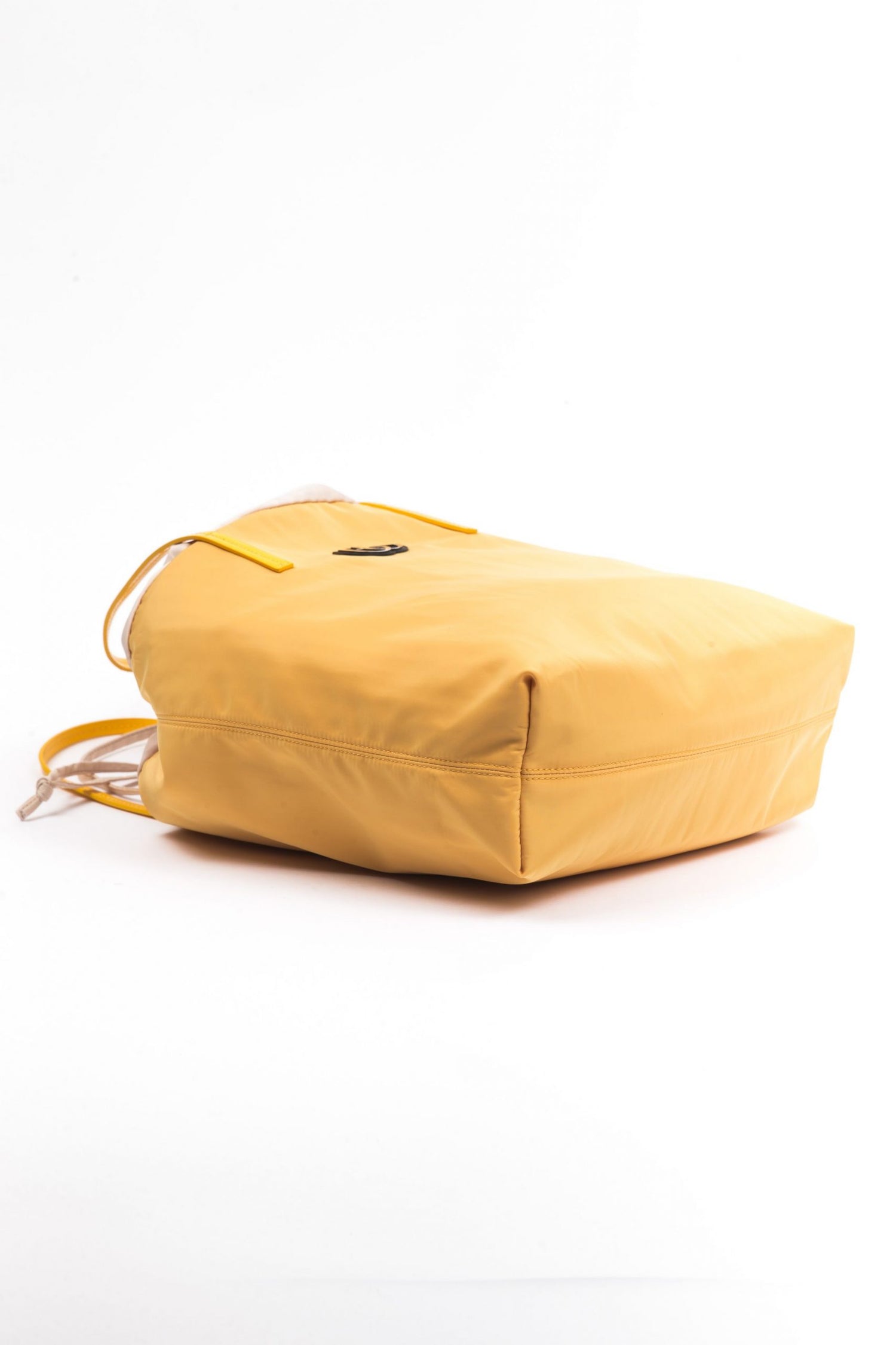 Yellow Polyester Handbag