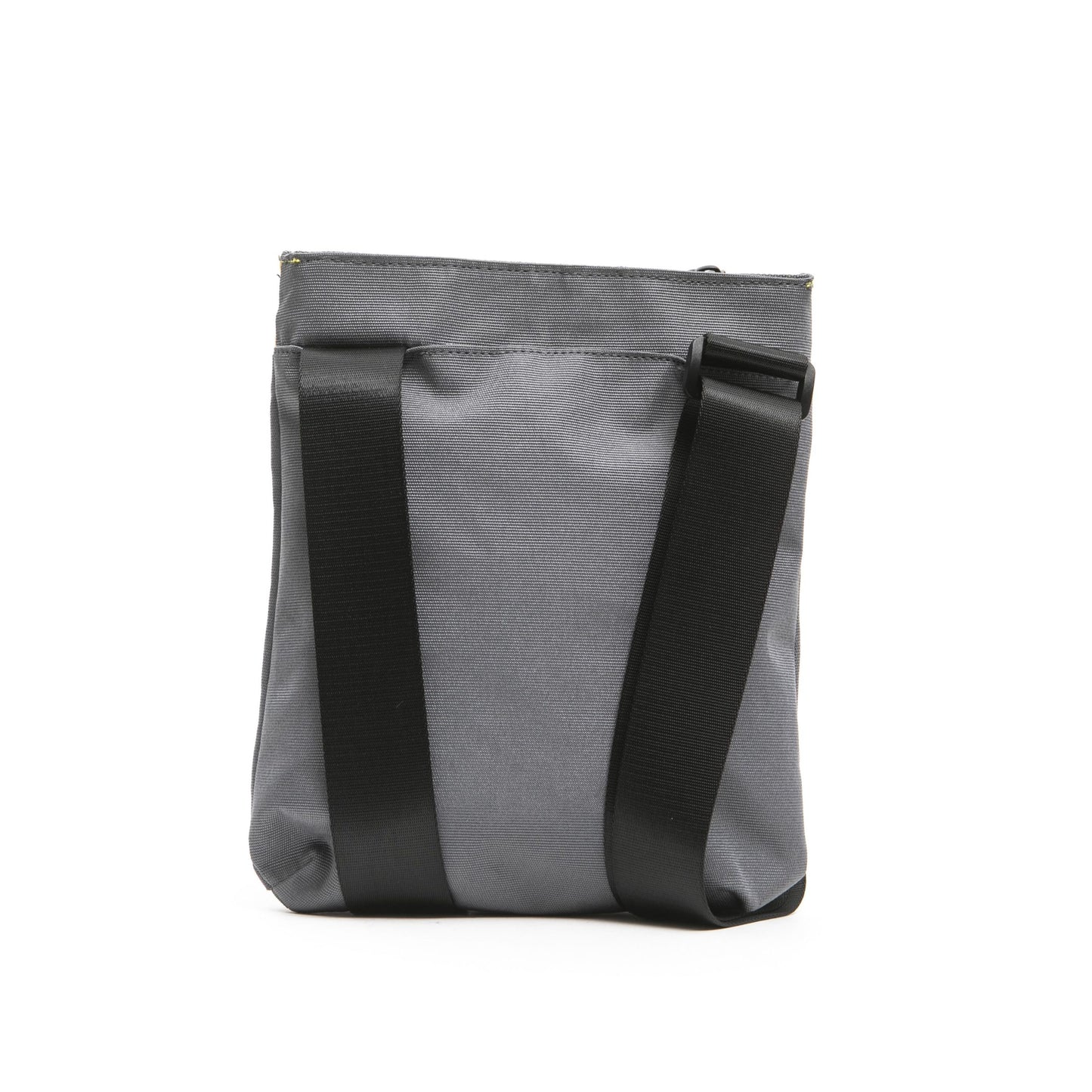 Grey Polyester Messenger Bag