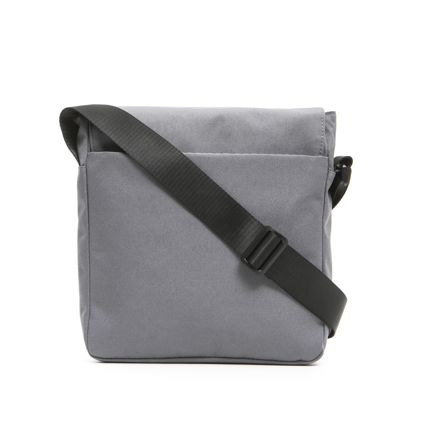 Grey Polyester Messenger Bag