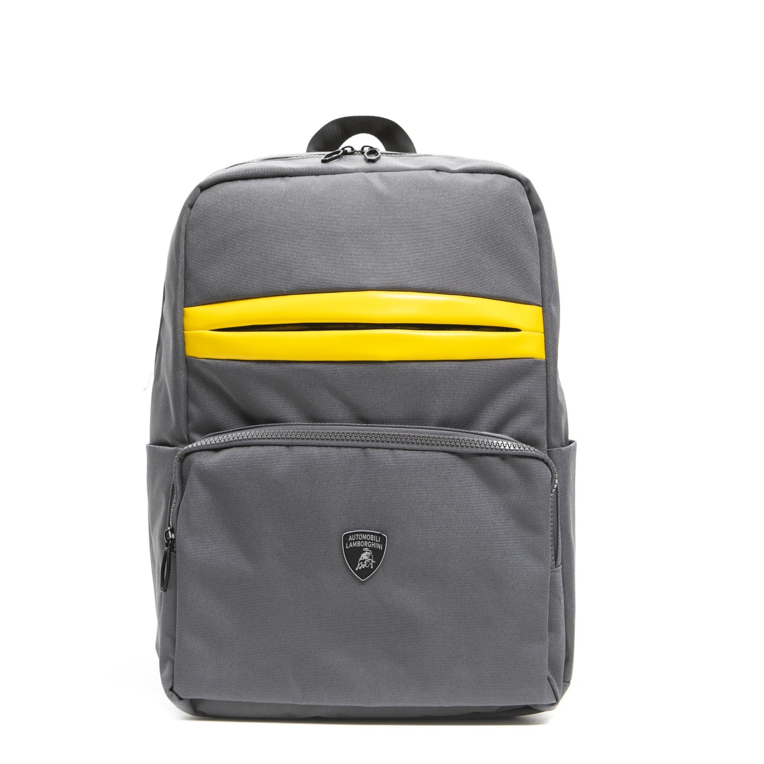 Grey Polyester Backpack