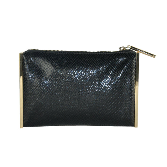 Nero Calfskin Clutch Bag
