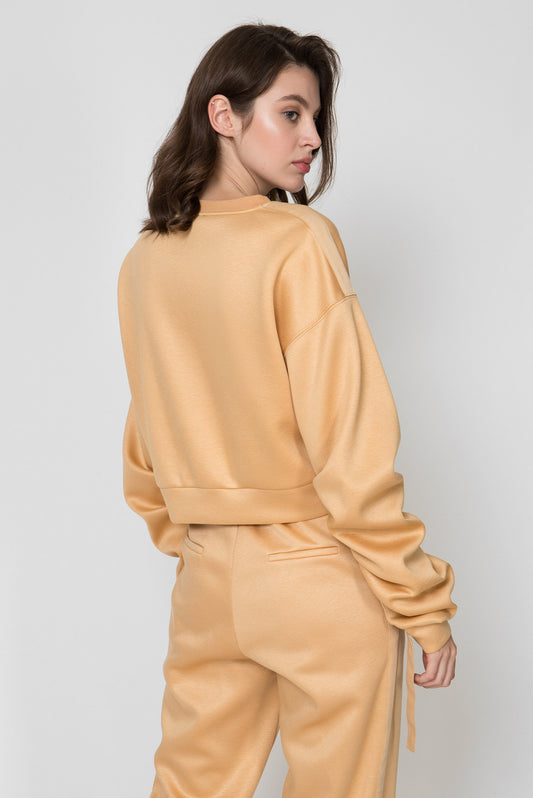 Yellow Viscose Sweater